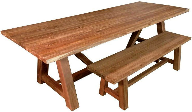 Table2-5 Bali Furniture Table Bench Teak Wood Furniture