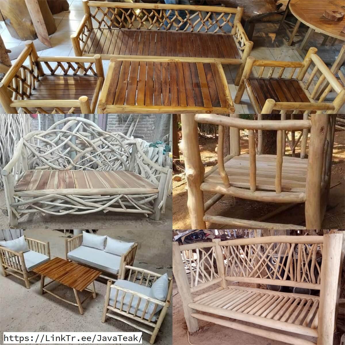 Reclaimed Teak Wood Furniture from Indonesia