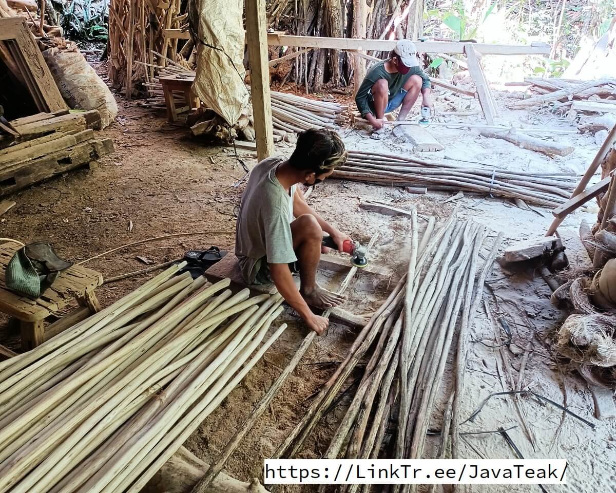 Teak Tree Branch Furniture