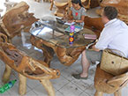 Teak Root Furniture Set