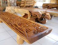 TEAK ROOT TABLE FURNITURE JAVA