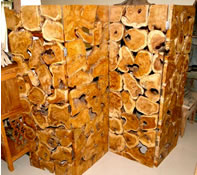 Teak Wood Home Accessories from Bali and Java Indonesia TRWS Teak Root Wood Screen or Divider made of teak wood