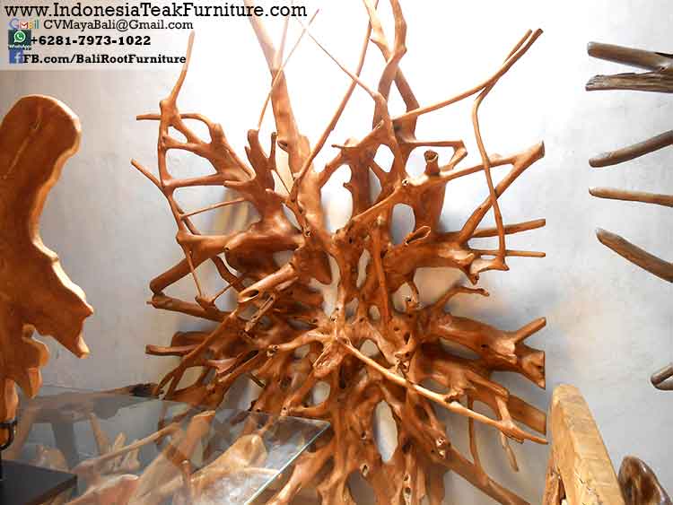 TT2 Tree Trunk Wood Arts Indonesia Bali Teak Root Decors