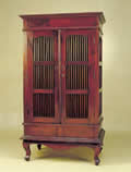 Mahogany Wood Bookcase Furniture Indonesia