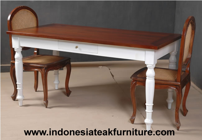 White Painted Fench Furniture Indonesia Java