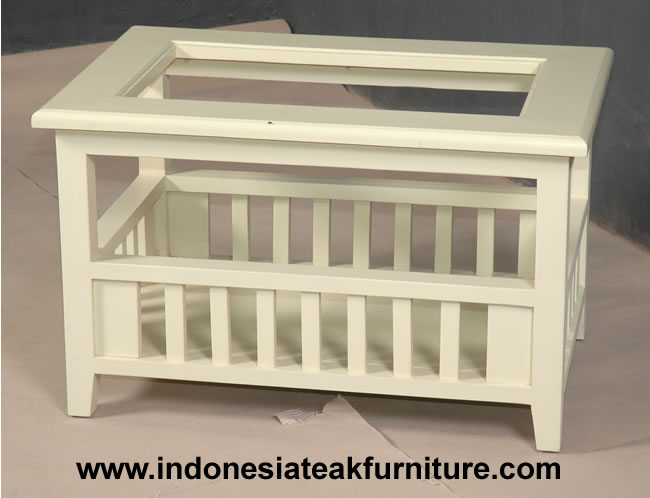 White Painted Furniture From Indonesia
