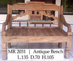 Reclaimed Teak Bench Bali