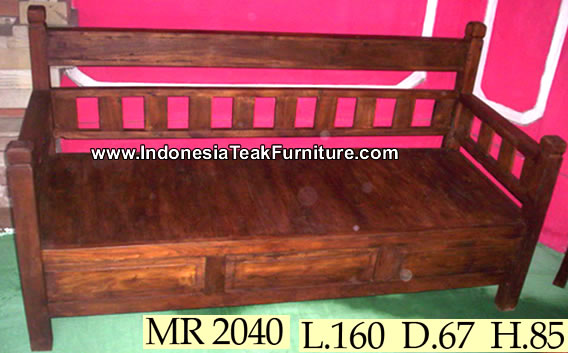  Reclaimed Wood Bench Bali