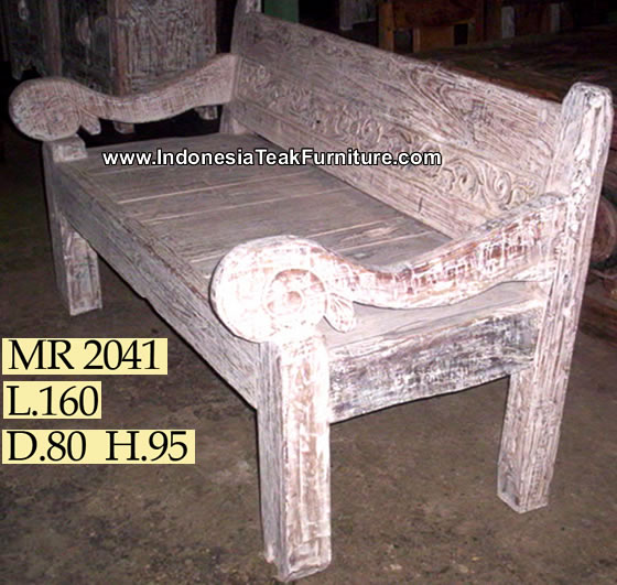  Reclaimed Wood Bench Java