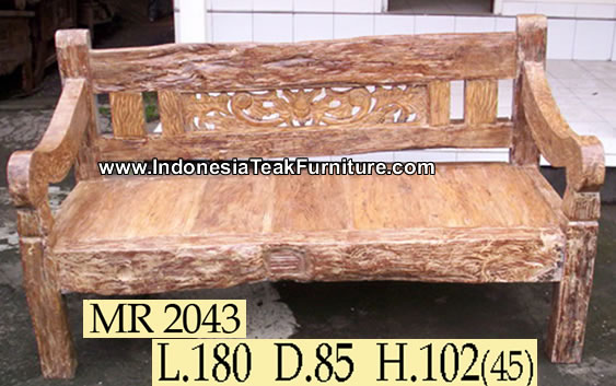  Reclaimed Wood Bench Indonesia