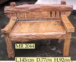 Bali Teak Bench Reclaimed Wood