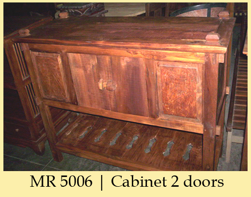 Teak Wood Cabinet Furniture Bali Java Indonesia