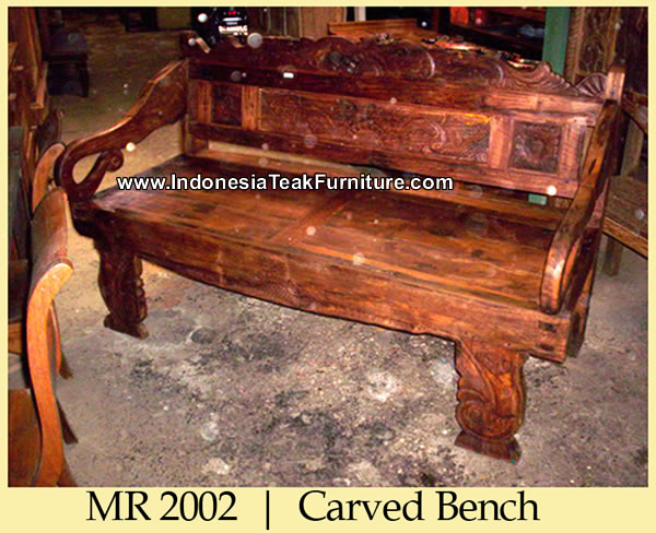 Recycle Teak Wood Bench