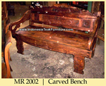 Recycle Teak Wood Bench