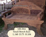 Antique Wood Bench Indonesia 