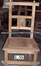 Indonesian Reclaimed Wood Chair 