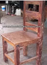 Indonesian Recycled Wood Chair 