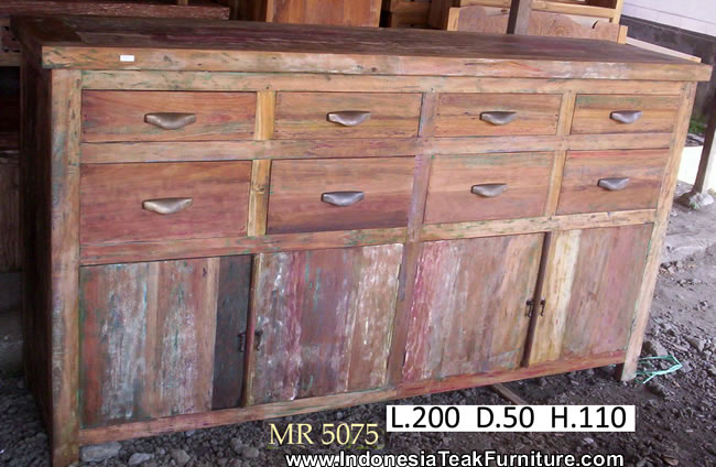 Teak Wood Cabinets Drawers