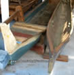  Bb1-11 Wood Boat Bench From Bali