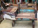 Bb1-13 Reclaimed Boat Bench From Bali