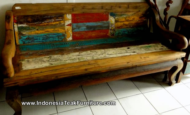 Bb1-19 Bali Boat Bench Furniture 