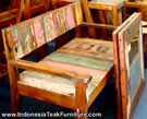 Bb1-23 Old Boat Bench Indonesia 