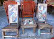 Reused Boat Wood Furniture Manufacturer