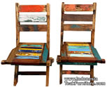 Reclaimed Wood Furniture From Fishing Boats 