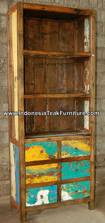 Cab1-28 Reclaimed Wood Furniture Manufacturer Bali 