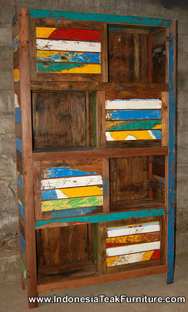 Cab1-29 Reclaimed Wood Furniture Factory Bali 