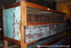 Cab2-5 Recycled Boat Wood Tv Cabinet  