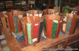 Deco1-4 Reclaimed Boat Wood Bucket Bali  