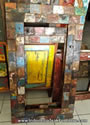  Deco1-8 Salvaged Wood Mirror Frames Bali 