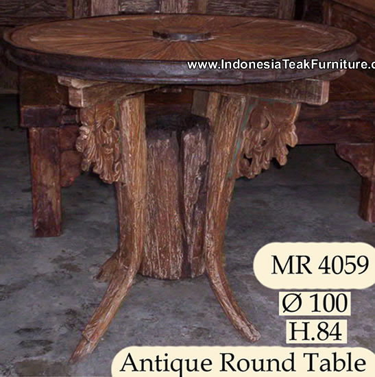 Antique Round Table Furniture