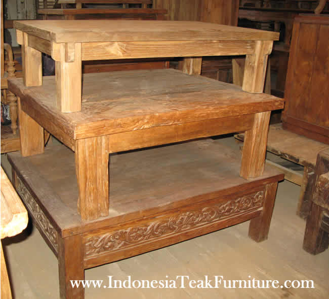 RECLAIMED WOOD FURNITURE MANUFACTURERS INDONESIA