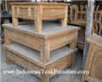 RECYCLED WOOD FURNITURE EXPORTER INDONESIA