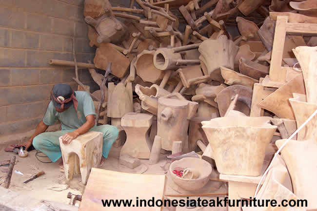 Rustic Furniture Factory in Java Indonesia