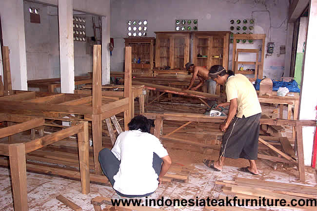 Rustic Furniture Factory in Java Indonesia