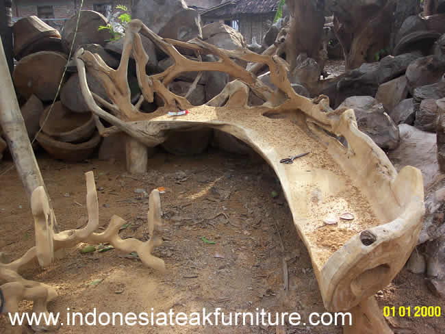 Rustic Furniture Factory in Java Indonesia