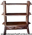 Rustic Teak Wood Log Furniture Made in Indonesia