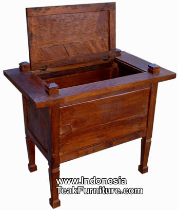 Rustic Teak Wood Chest Furniture 