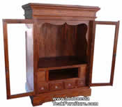 Tv Cabinet Indonesia Teak Wood Furniture