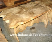 Teak Wood Table from Java