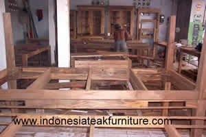 Furniture Craftsmen in Java Indonesia