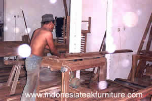 Furniture Craftsmen in Java Indonesia