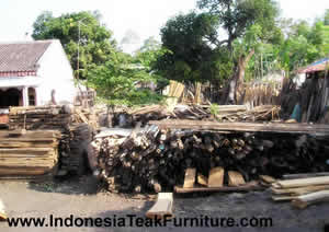 Furniture Craftsmen in Java Indonesia