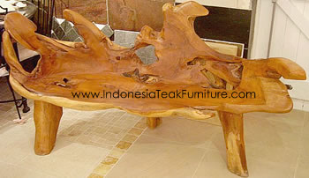 teak root bench furniture indonesia