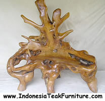 TEAK LOG FURNITURE JAVA