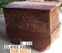 Carved Teak Wood Chest Java