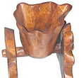Teak Wood Bowl from Java